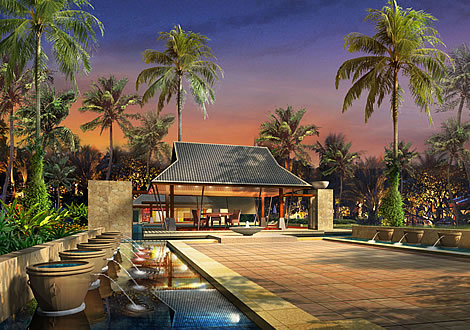 Artist rendering of house template KOH SAMUI from Small Communities & Resorts