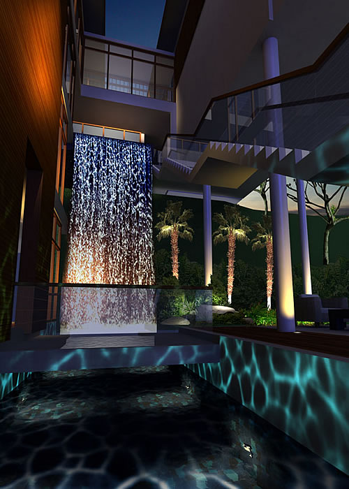 Artist rendering of house template URSHELLIA from Resort Homes Range